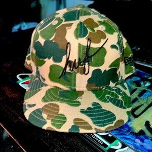 Brand new condition camo print 7 1/8 NEW ERA HUF hat from APRIL 2012